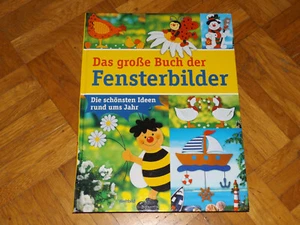 das große Buch der Fensterbilder, schönsten Ideen rund ums Jahr, Weltbild, TOP! - Bild 1 von 2