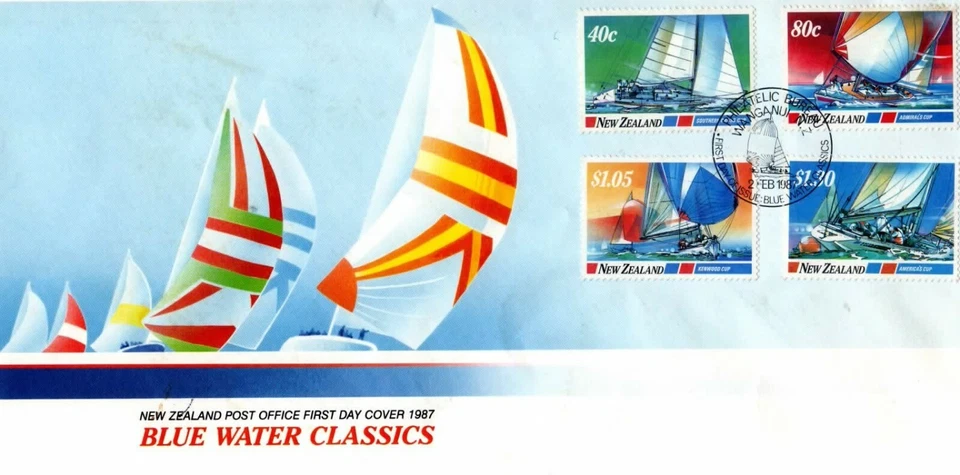 New Zealand 868-70 Blue Water Classics First Day Cover unaddressed - Image 1 of 1