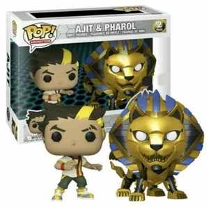 Funko Pop! Animación Ajit & Pharol Paquete de 2 Exclusivo Bakugan Armored Alliance Nuevo - Imagen 1 de 3