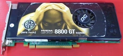 ** NVIDIA GeFORCE 8800 GTS Graphics Card - Image 1 of 2