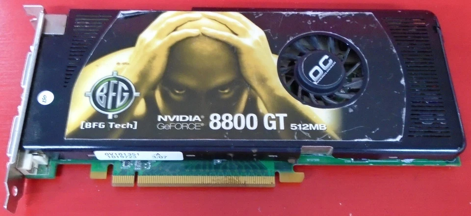 ** NVIDIA GeFORCE 8800 GTS Graphics Card - Image 1 of 2