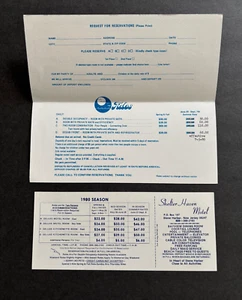 (2) 1980 Stone Harbor NJ Rate Sheets: Shelter Haven Motel and The Tides Motel - Bild 1 von 8