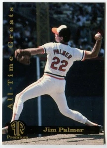 1993 Front Row Premium Grandi di tutti i tempi - Jim Palmer Baltimore Orioles #3 - Foto 1 di 2