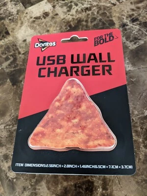 Совершенно новое универсальное настенное зарядное устройство Doritos USB 2,1 А для жирных - Изображение 1 из 3
