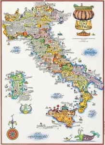 Vini d'Italia - 1976 - Calamita pubblicitaria promozionale - Foto 1 di 2