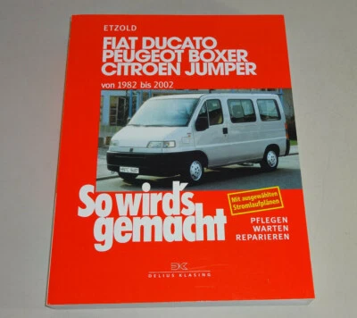 Manuale di Riparazione Fiat Ducato 230 280 Peugeot Boxer Citroen Jumper Da 1982 - Immagine 1 di 2