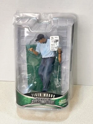 Tiger Woods 2008 Upper Deck Pro Shots Blue Shirt POINTING action figure NEW - Image 1 of 4
