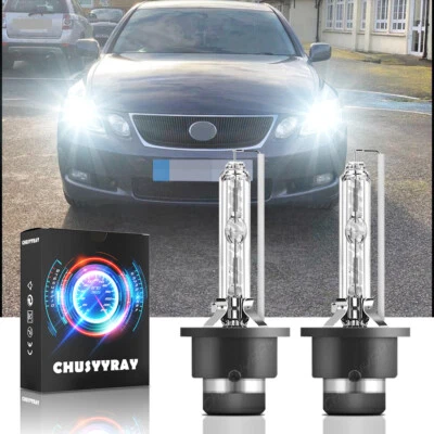 Front HID Xenon Headlight Bulb For Lexus ES350 2007-2015 Low Beam Stock Fit x2 - Image 1 of 4