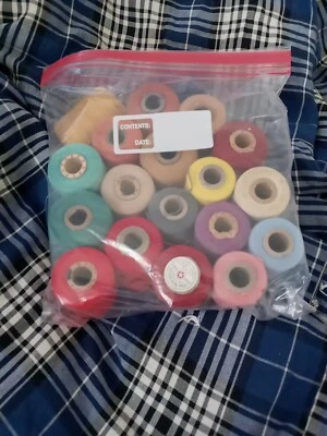 3 Cord Cotton Thread Lot - Image 1 of 2