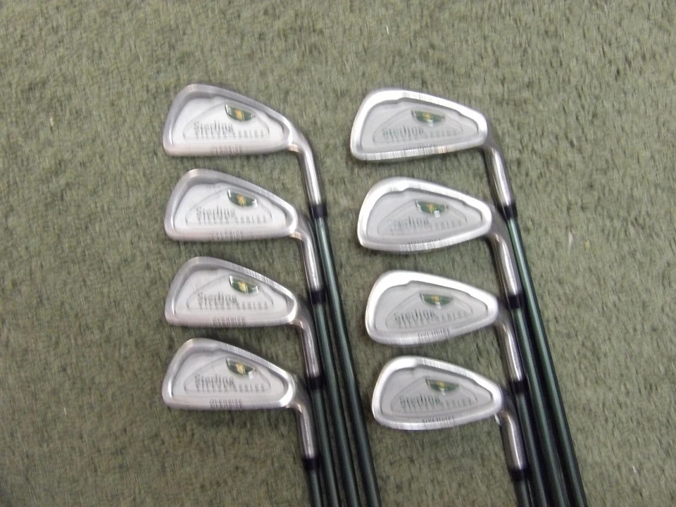 Arnold Palmer Sterling Silver Series Irons 3-PW Regular Graphite Very Nice!! - Image 1 of 4