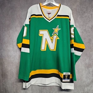 NWT Mitchell & Ness 1989 NHL Minnesota North Stars Mike Modano 9 Jersey L $200 - Picture 1 of 10