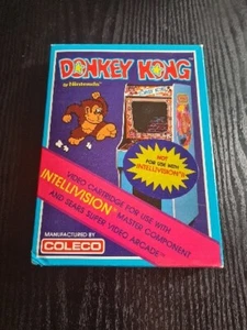 JUEGO DONKEY KONG INTELLIVISION N32 NUEVO PESTAÑA SELLADA - Imagen 1 de 7
