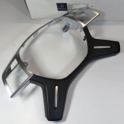 Genuine Mercedes Benz GLE550 16-18 Steering Wheel Cover Trim 09946405139107 GLE - Image 1 of 4