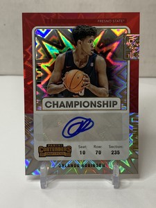 2022-23 Contenders Orlando Robinson College Ticket Explosive /10 Auto RC #CT-ORO