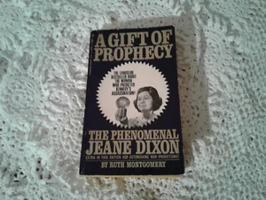 Vintage 1966 Jeane Dixon Paperback A Gift Of Prophecy Supernatural - Picture 1 of 3