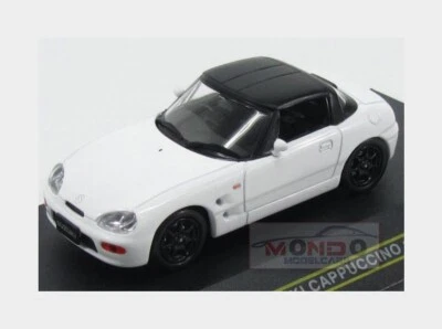 1:43 First43 Suzuki Cappuccino Cabriolet Closed 1991 White Black F43-061 Modelli - Immagine 1 di 2