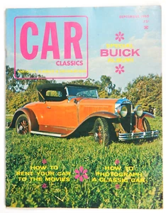 ALBUM AUTO CLASSICHE SETTEMBRE 1969 SPECIALE BUICK RESTAURI ANTICHI - Foto 1 di 3
