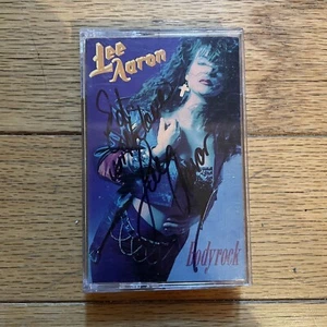 Lee Aaron Bodyrock 1989 Signed Cassette Original Autograph - Picture 1 of 5