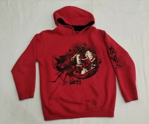 Authentic X-games Apparel RED X-Games Hoodie Sweatshirt YXL Bike/Skate/Surf ~fs - Picture 1 of 4