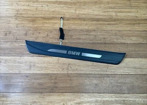 2008-2017 BMW 535i GT F07 Front Left Door Sill Scuff Plate Lighted OEM 🟢 - Picture 1 of 15