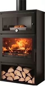 EEK A+ Kaminofen mit Backfach Panadero ZAMORA - 7,1kW Kochen&Backen - Bild 1 von 6