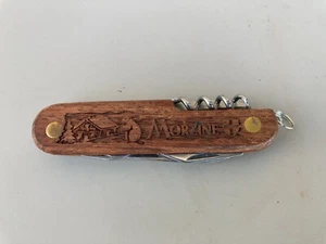 ANCIEN CANIF MORZINE COUTEAU PLIANT 5 FONCTIONS MONTAGNE CHALET OLD KNIFE - Bild 1 von 3