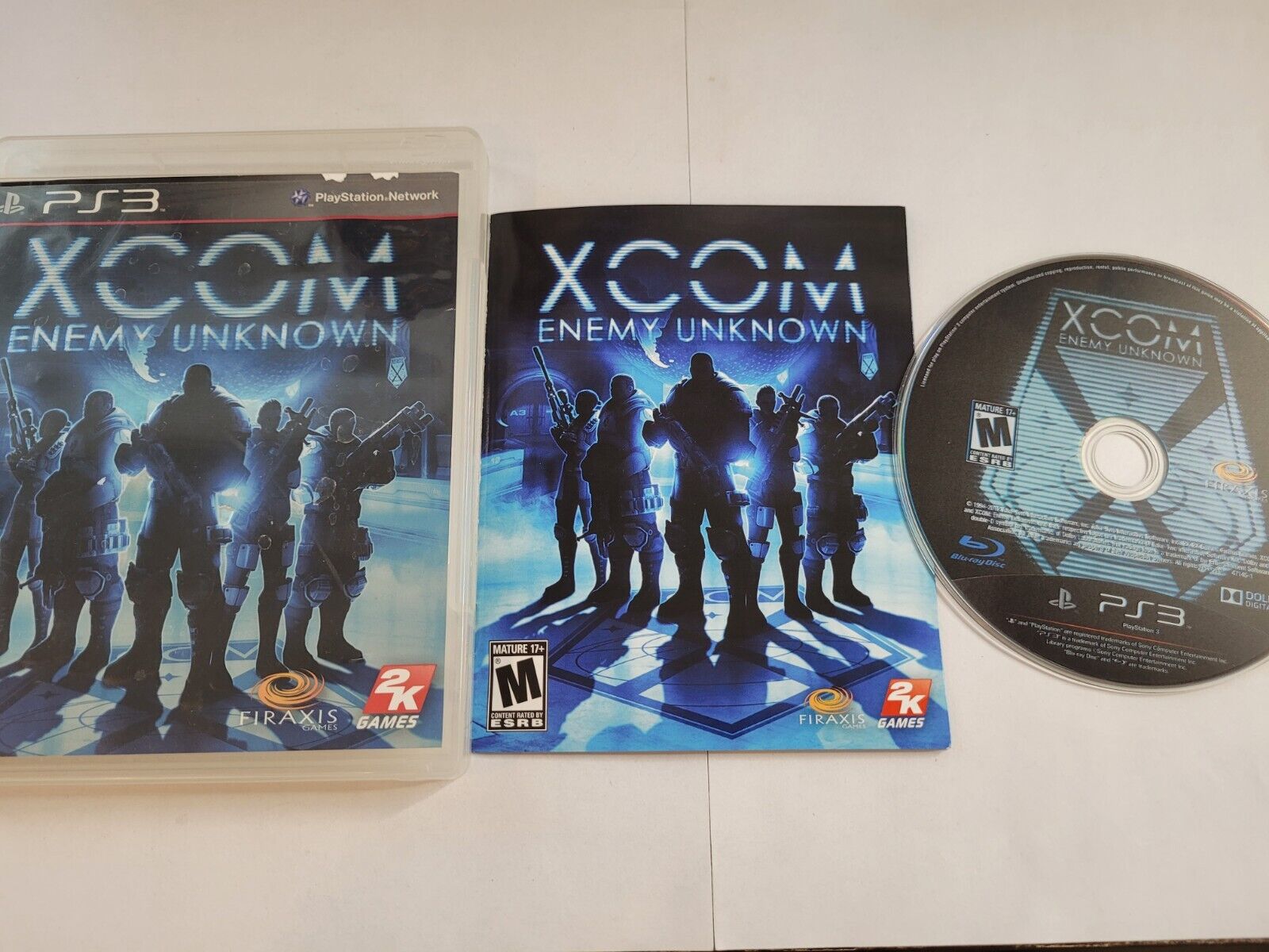 XCOM: Enemy Unknown Sony PlayStation 3 PS3 Black Label  Complete w/ Manual CIB