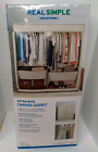 Real Simple 60" Wide Metal Frame Closet - Canvas