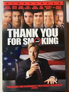 THANK YOU FOR SMOKING DVD 2006 20the Century LIKE NEW 0723 *Region 1*