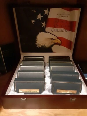 The United States of America 50 State Quarter Collection UNCIRCULATED WORLD... - Image 1 of 4