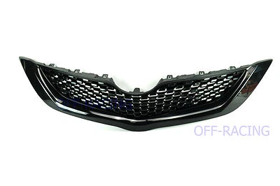 BLACK FRONT GRILL GRILLE NET RS FOR TOYOTA YARIS 4DR SEDAN VIOS BELTA 2006-2012 - Imagem 1 de 4