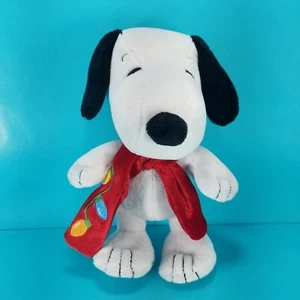Snoopy Weihnachten Plüsch rot Weihnachten Schal Birnen Dan Dee Charlie braun Hund 8 Zoll Stofftier - Bild 1 von 5
