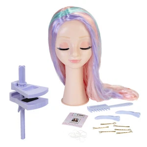 CGH Cute Girls Hairstyles Wig with Styling Head - Share & Wear Straight Hair - Picture 1 of 3