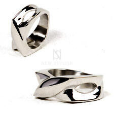 Uniquely shaped metal ring NewStylish mens fashion accessory