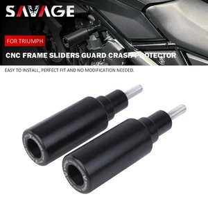 For Triumph Tiger Sport 660 800 Trident 660 Frame Sliders Crash Guard Protector - Picture 1 of 10