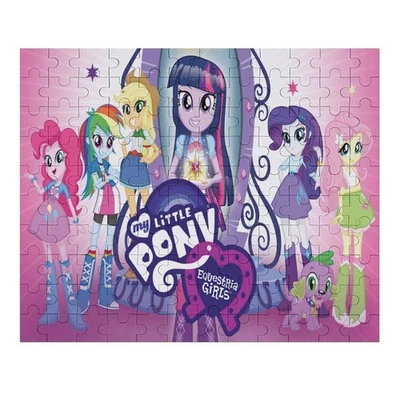 Equestria Girls Jigsaw Puzzle 120 Pieces Gift for Kids Lots of Fun - Image 1 of 4