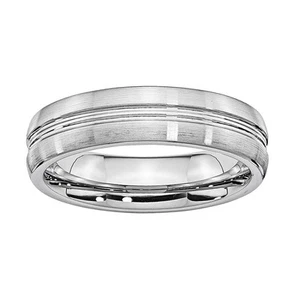 Cobalt Chrome 6mm Comfort Fit Band - Picture 1 of 1