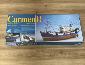 Artesania Latina Carmen II 1:40 Scale Tuna Fishing Boat Open Box Model Kit - Picture 1 of 11