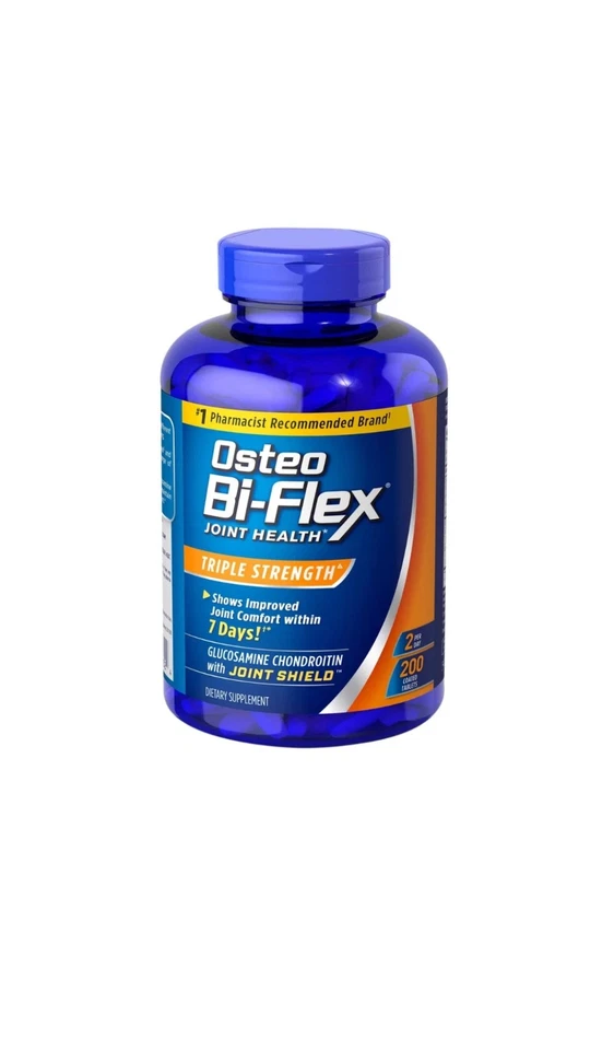 ✅Osteo BiFlex 500MG Glucosamina MSM Vitaminas Tabletas - 200 unidades✅💯 Foto 1 de 4