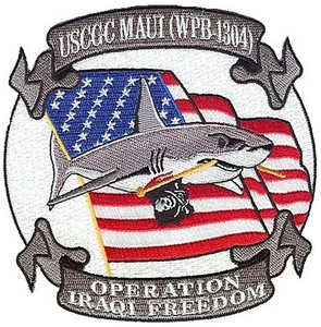 USCGC MAUI Operation Iraqi Freedom 2007 W4600 USCG Coast Guard Patch - Bild 1 von 1