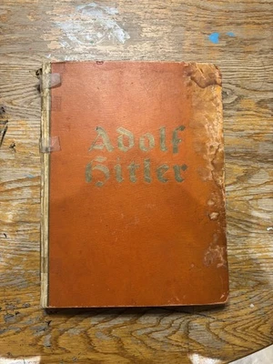 Vintage - Adolf Hitler Cigarette Photo Book, German, 1935, 200 photos, 133 pages - Image 1 of 4