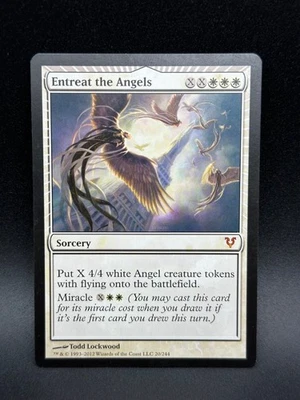 MTG Entreat the Angels M Avacyn Restored #20 - Image 1 of 2