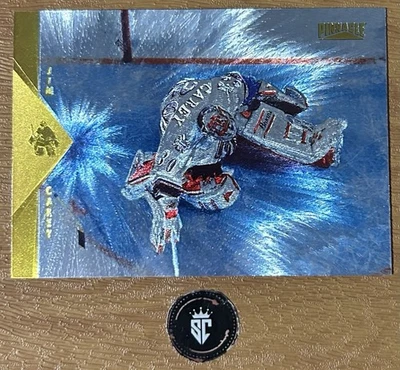 Jim Carey 1996-97 Pinnacle Rink Collection #105 Washington Capitals Foto 1 de 3