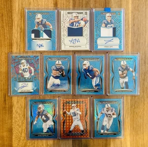 Indianapolis Colts 2024 Obsidian Blue /25 Color Match Set (10) - 3 RPAs + 2 AUs! - Picture 1 of 14