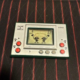 NINTENDO GAME & WATCH JUDGE Retro Vintage Game Console tested very good F/S