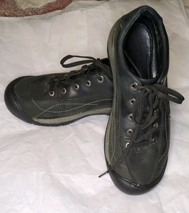 Zapato de senderismo informal Oxford de cuero negro para mujer Keen Toyah talla US 9 - Imagen 1 de 8