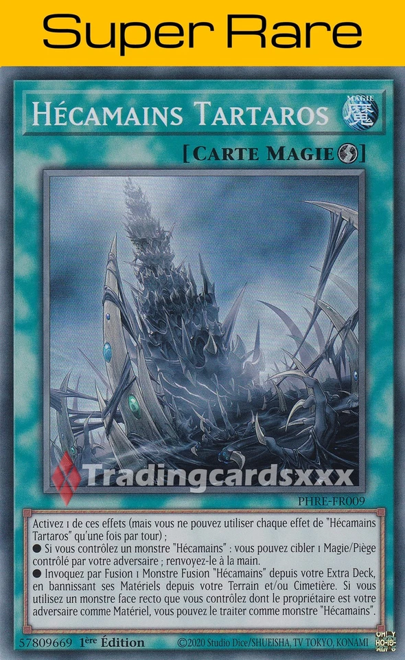 Yu-Gi-Oh! Hécamains Tartaros : SR PHRE-FR009 - Photo 1/1