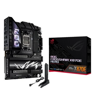 ASUS ROG CROSSHAIR X870E HERO Mainboard Sockel AM5 - Bild 1 von 4