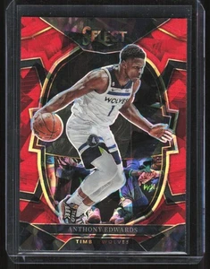 2022-23 Panini Select Red Ice Anthony Edwards Minnesota Timberwolves #46 - Bild 1 von 2
