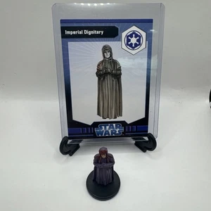 Star Wars Minis WOTC Imperial Entanglements Imperial Dignitary 14/40 mit Karte - Bild 1 von 2